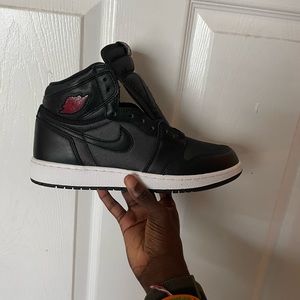 Air Jordan 1 Black Satin